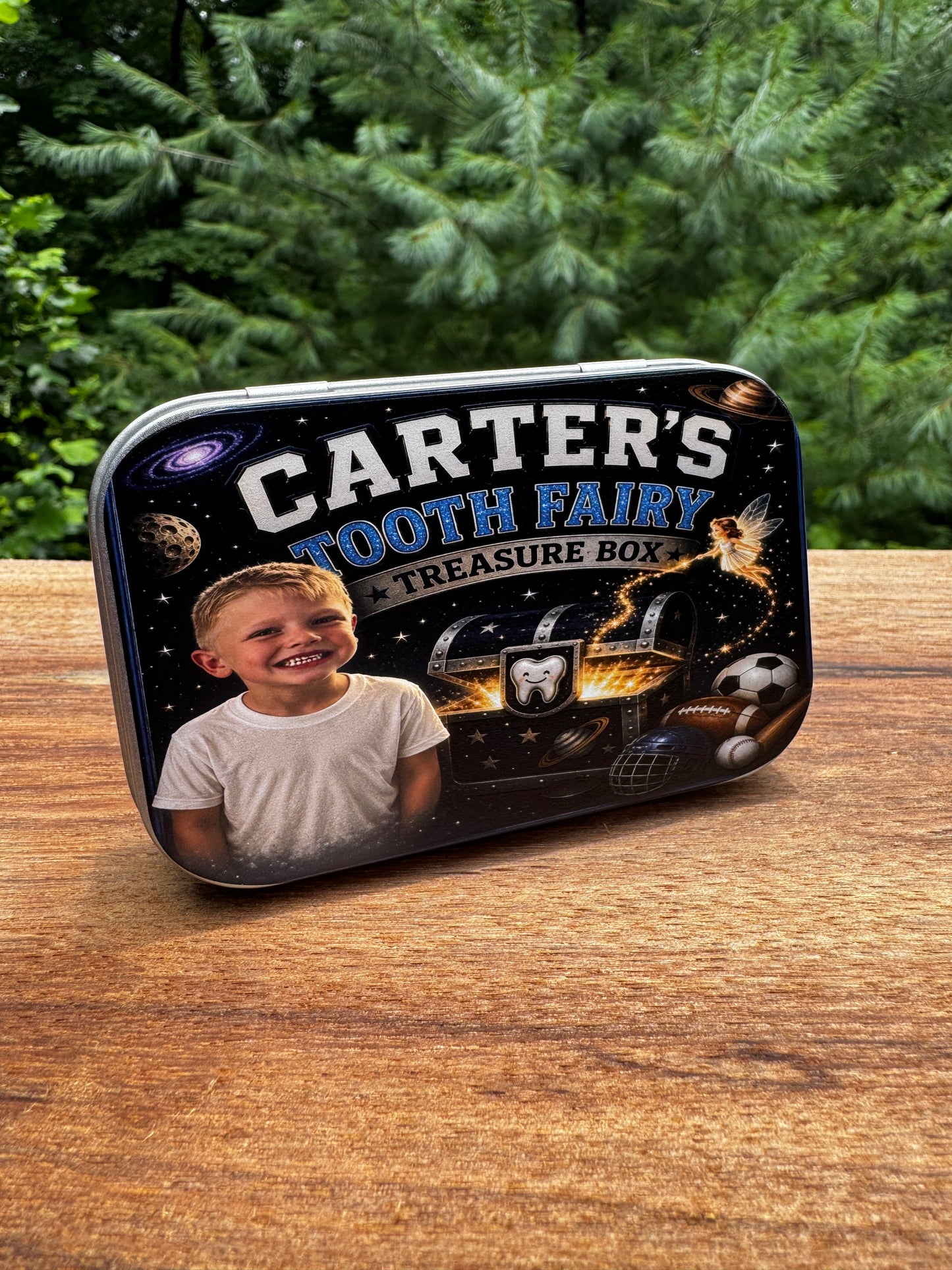 Personalized Tooth Fairy Treasure Box