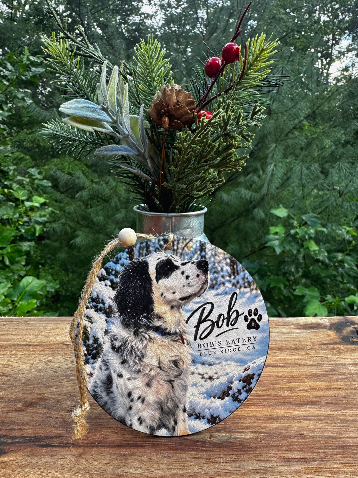 Personalized Pet Photo Ornament Custom Christmas Keepsake
