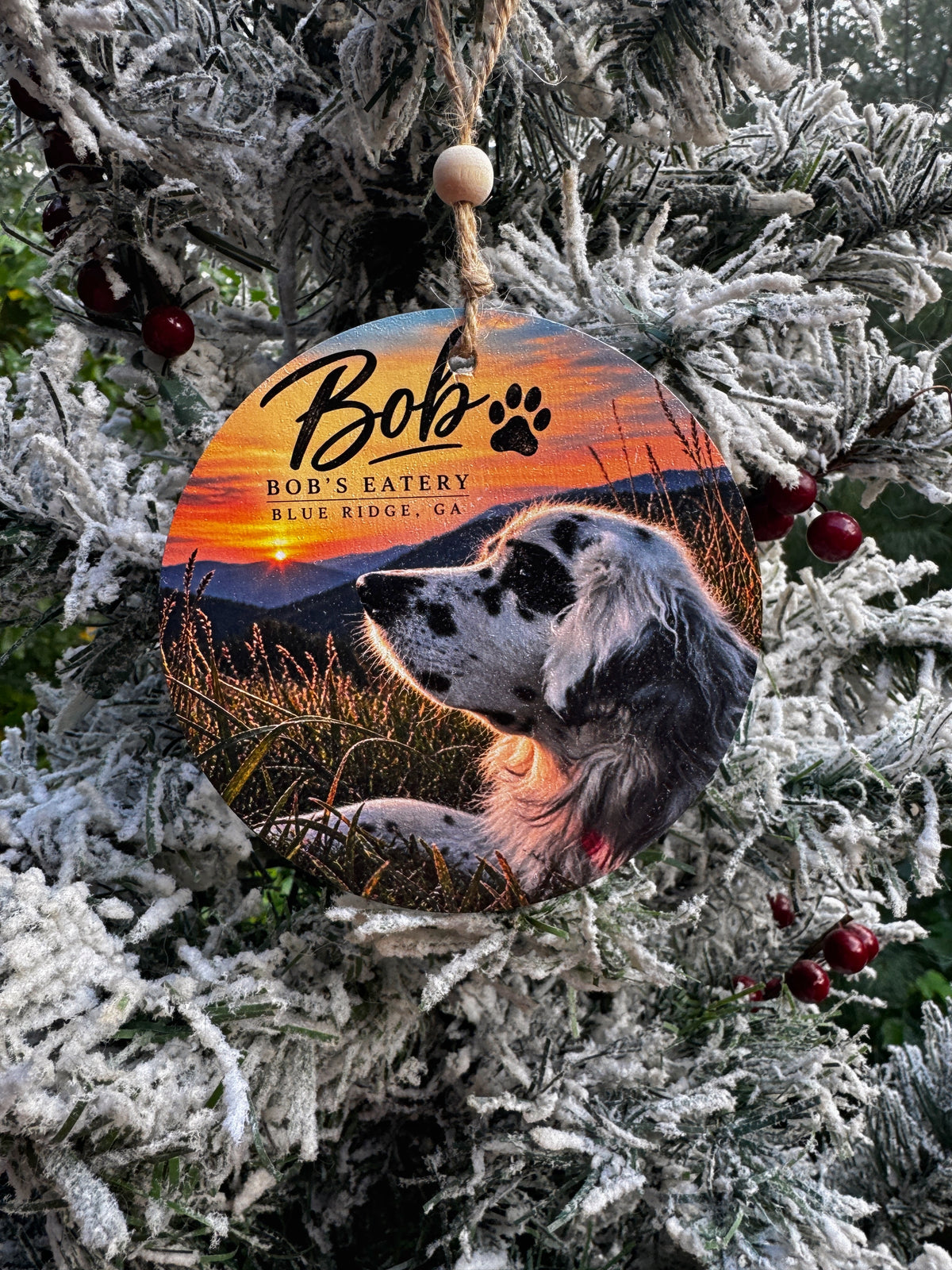 Personalized Pet Photo Ornament Custom Christmas Keepsake