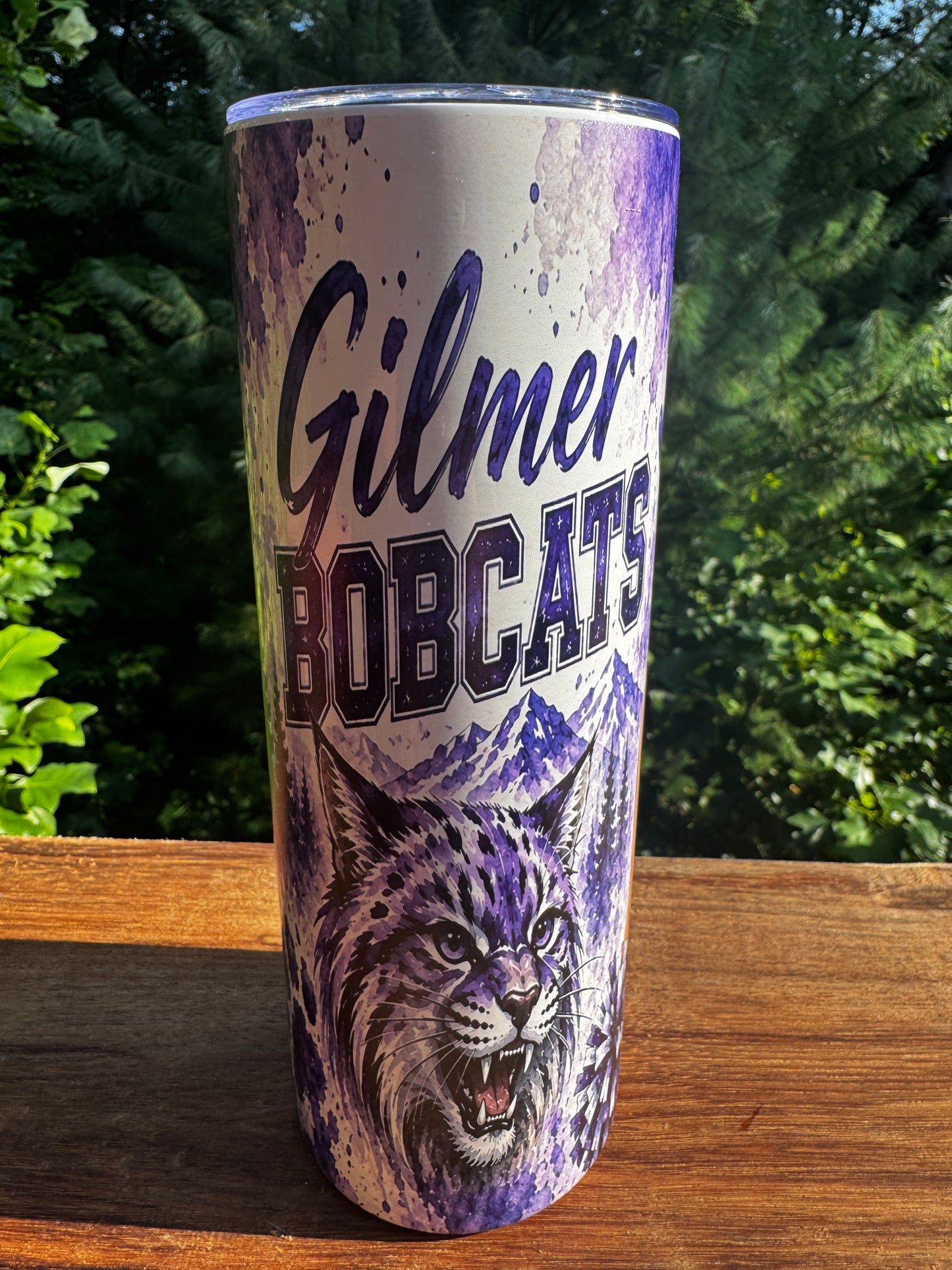 Personalized Cheerleader Tumbler | Custom School Colors, Mascot & Name | Cheer Team Gift