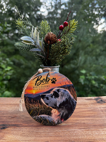 Personalized Pet Photo Ornament Custom Christmas Keepsake