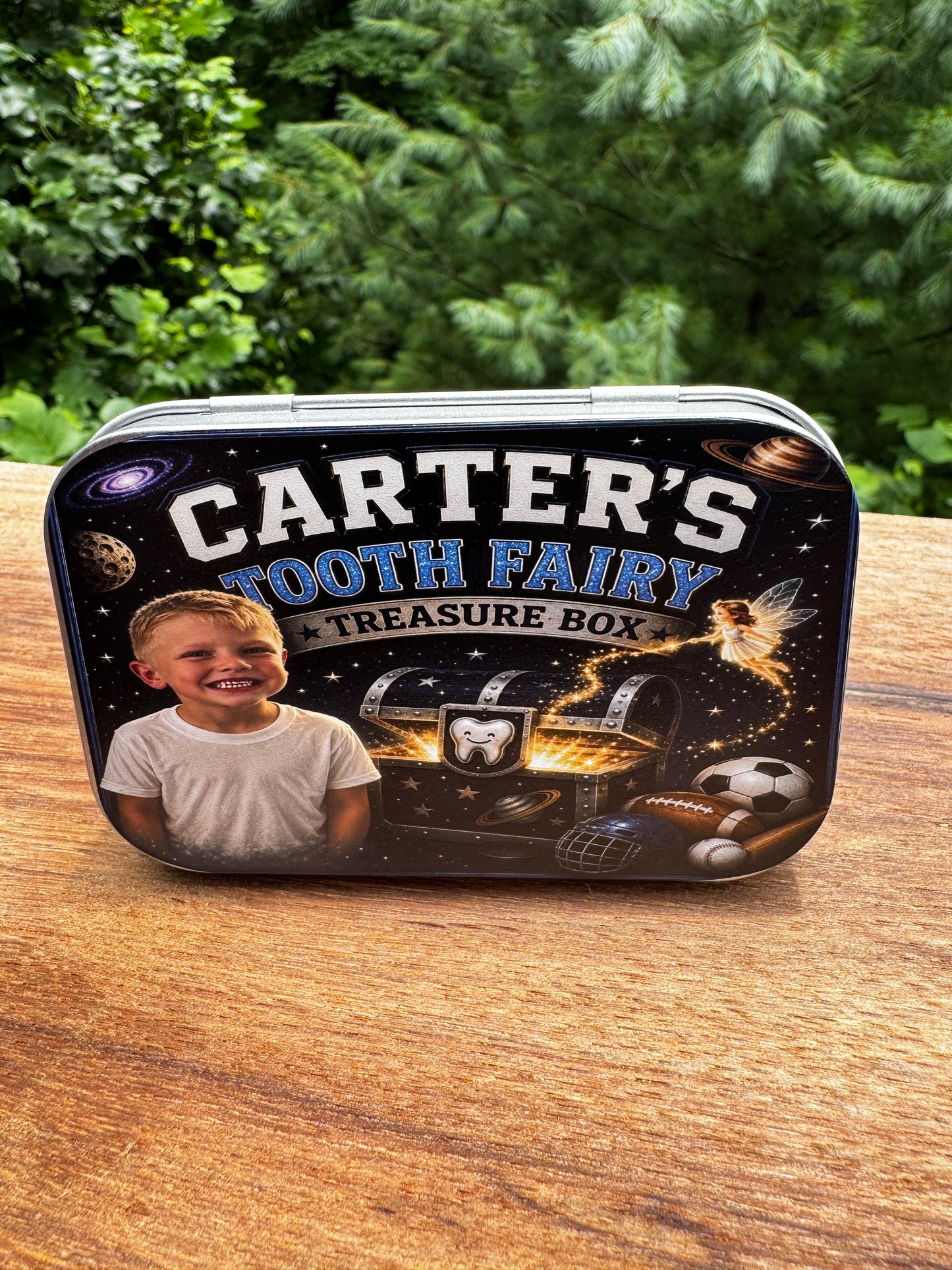 Personalized Tooth Fairy Treasure Box
