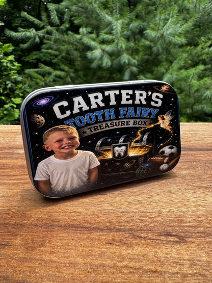 Personalized Tooth Fairy Treasure Box