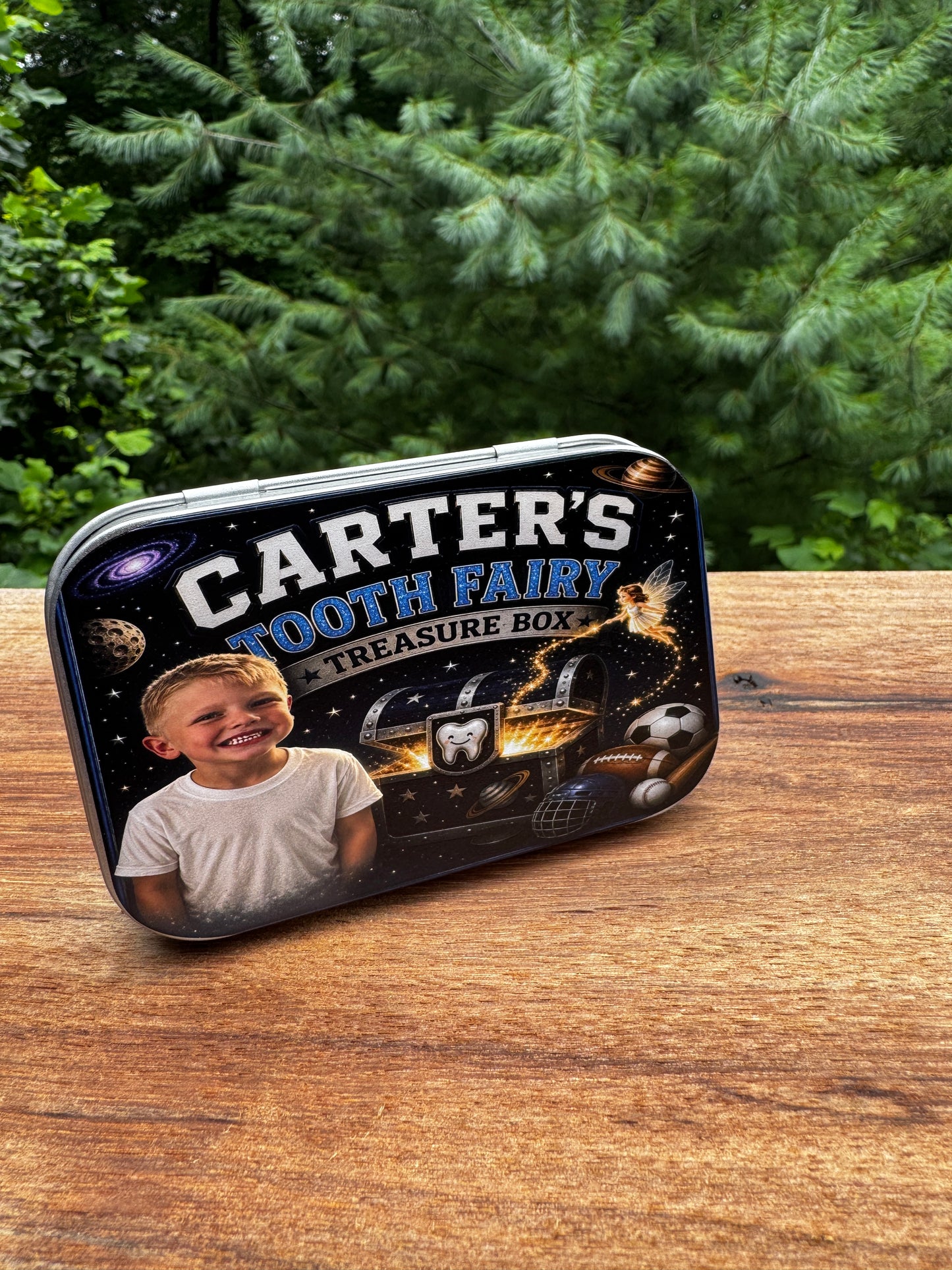 Personalized Tooth Fairy Treasure Box