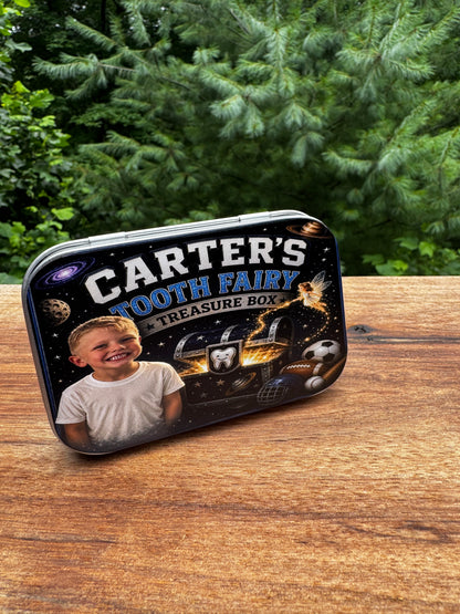 Personalized Tooth Fairy Treasure Box