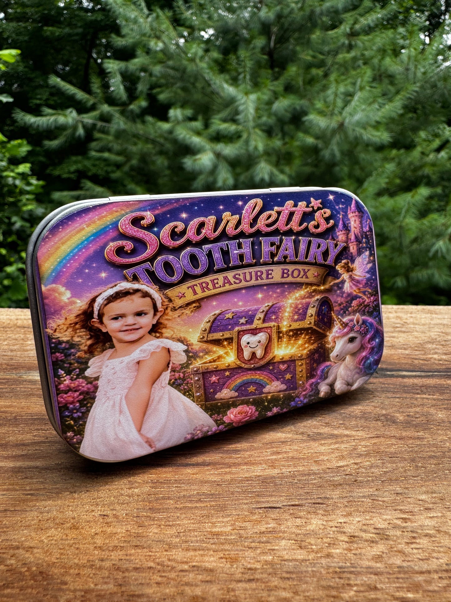Personalized Tooth Fairy Treasure Box