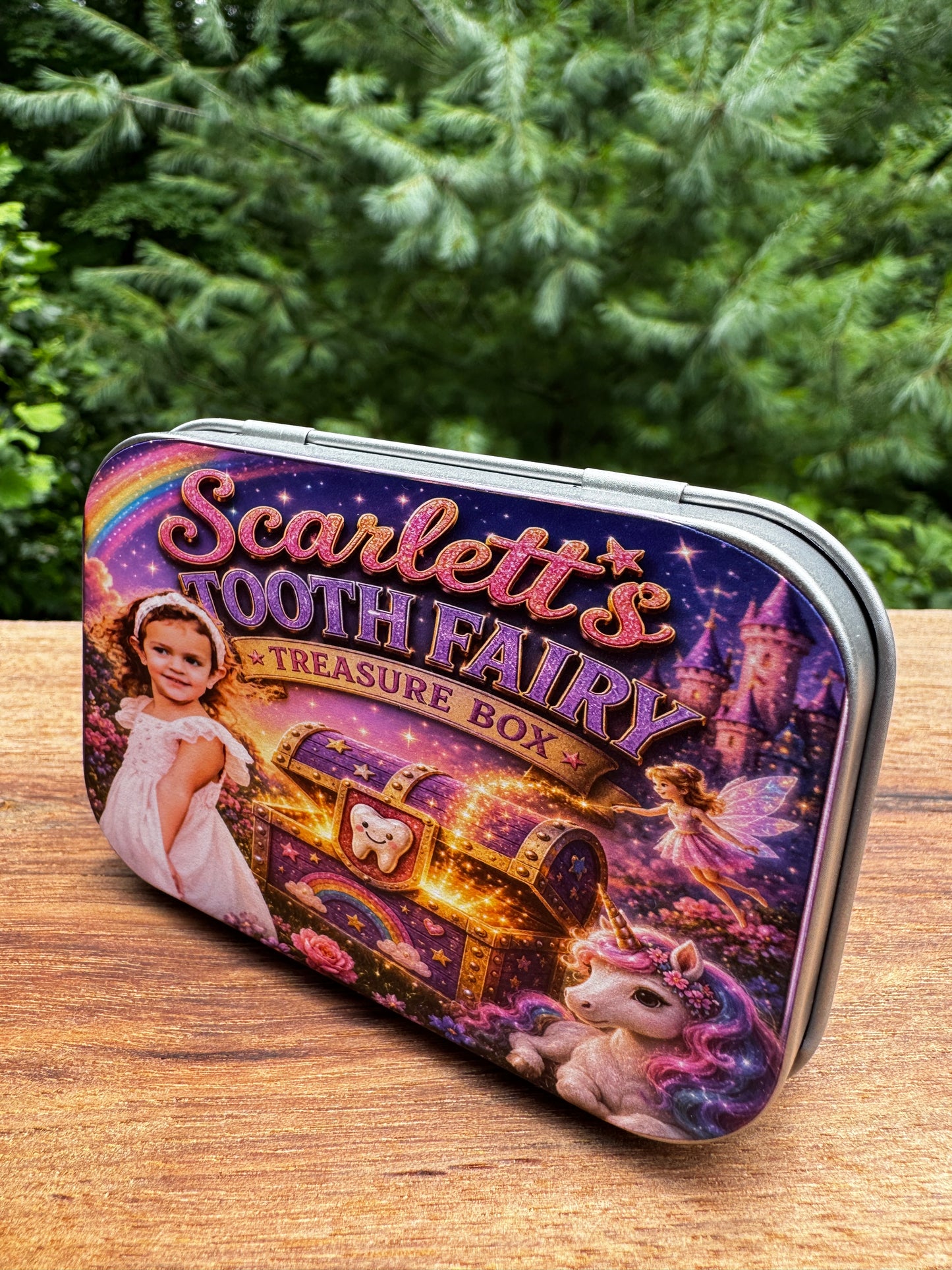 Personalized Tooth Fairy Treasure Box