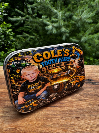 Personalized Tooth Fairy Treasure Box
