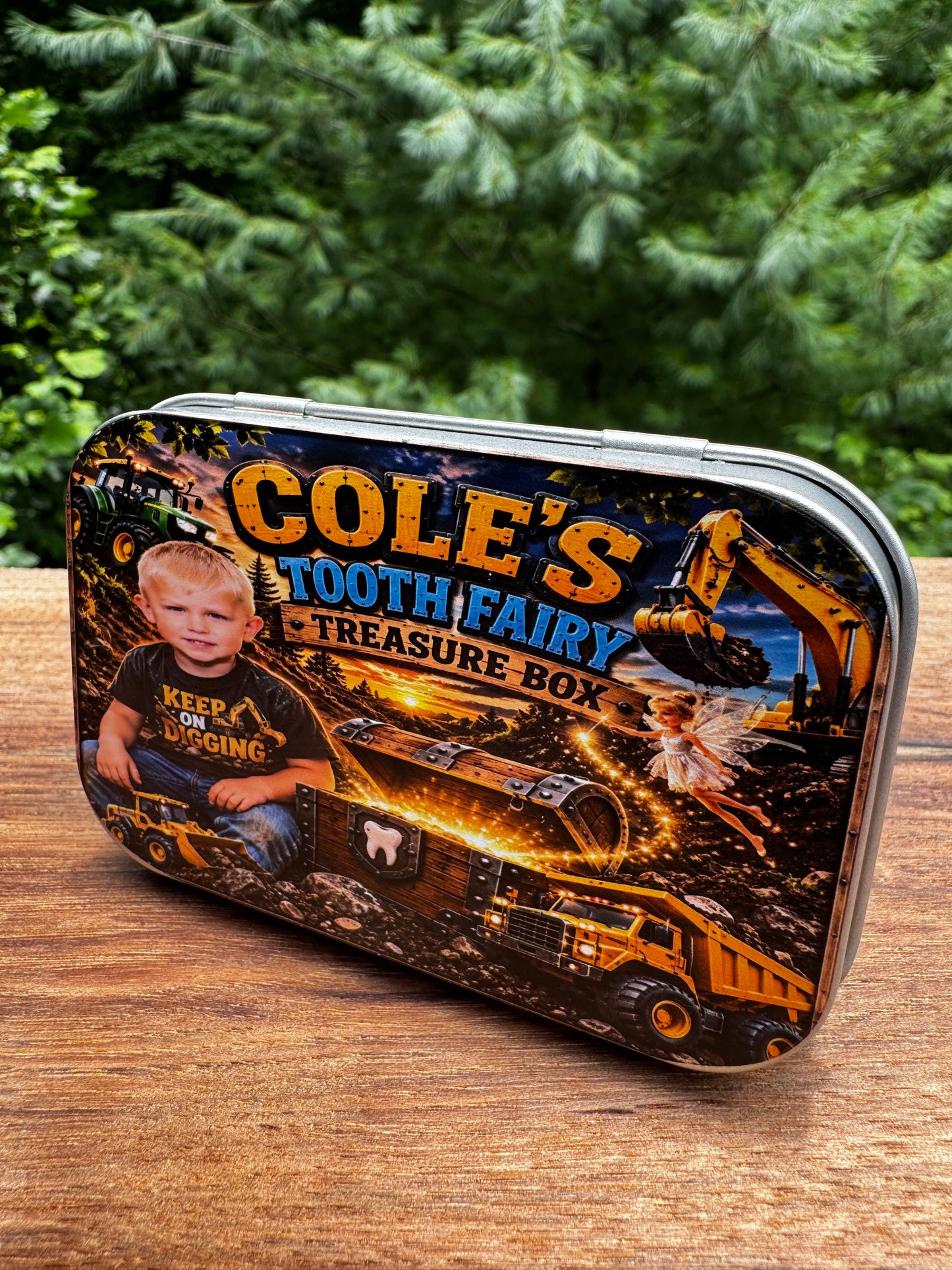 Personalized Tooth Fairy Treasure Box