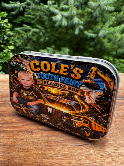 Personalized Tooth Fairy Treasure Box