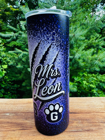 Personalized 20 oz UV Printed Stainless Steel Tumbler