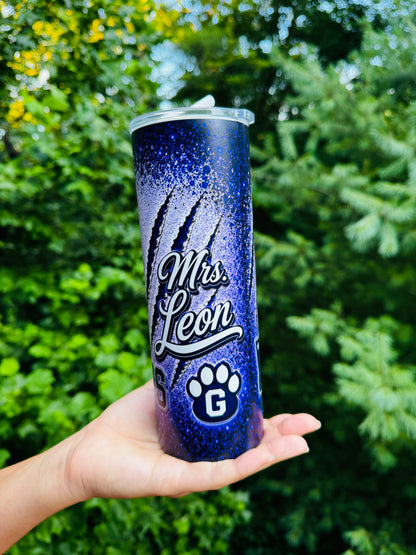 Personalized 20 oz UV Printed Stainless Steel Tumbler