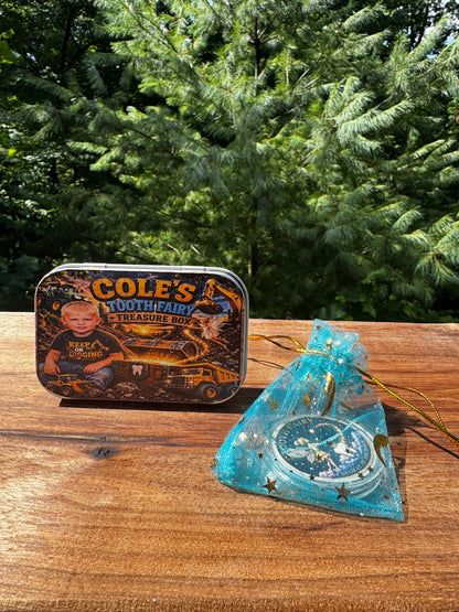 Personalized Tooth Fairy Treasure Box