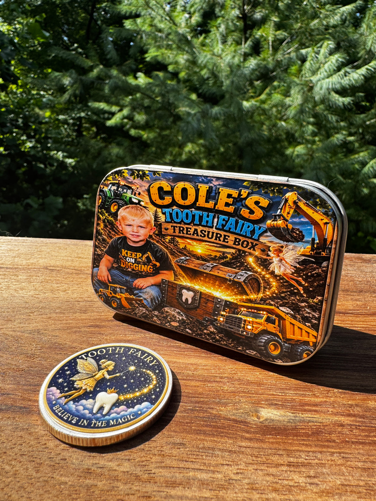 Personalized Tooth Fairy Treasure Box