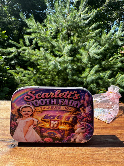 Personalized Tooth Fairy Treasure Box