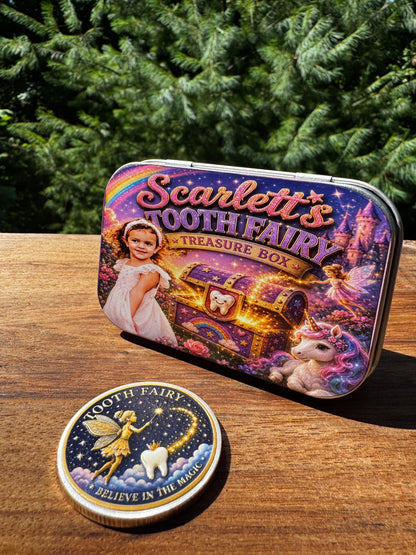 Personalized Tooth Fairy Treasure Box