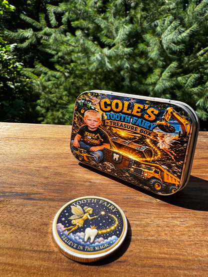 Personalized Tooth Fairy Treasure Box