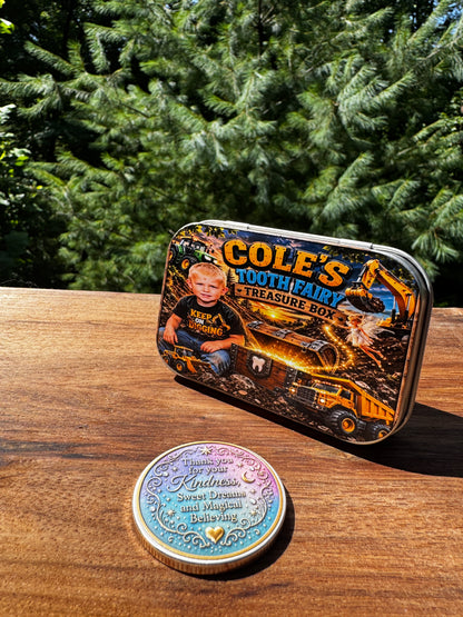 Personalized Tooth Fairy Treasure Box
