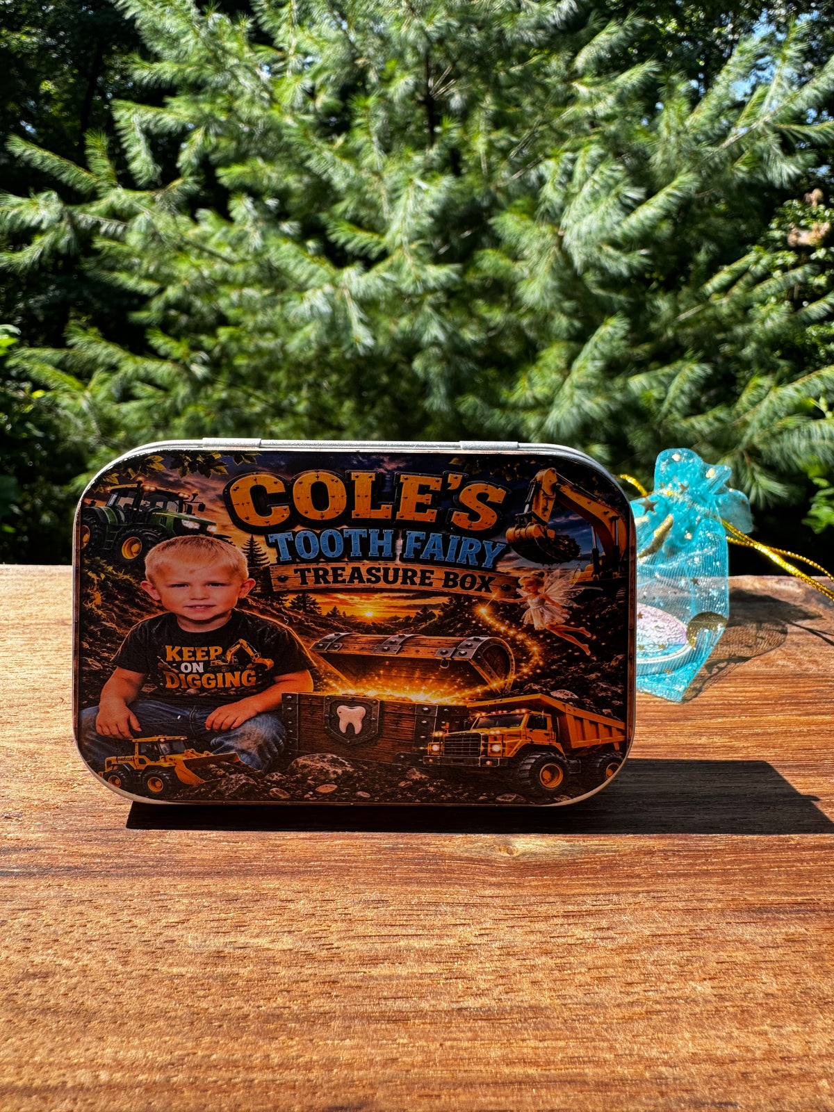 Personalized Tooth Fairy Treasure Box