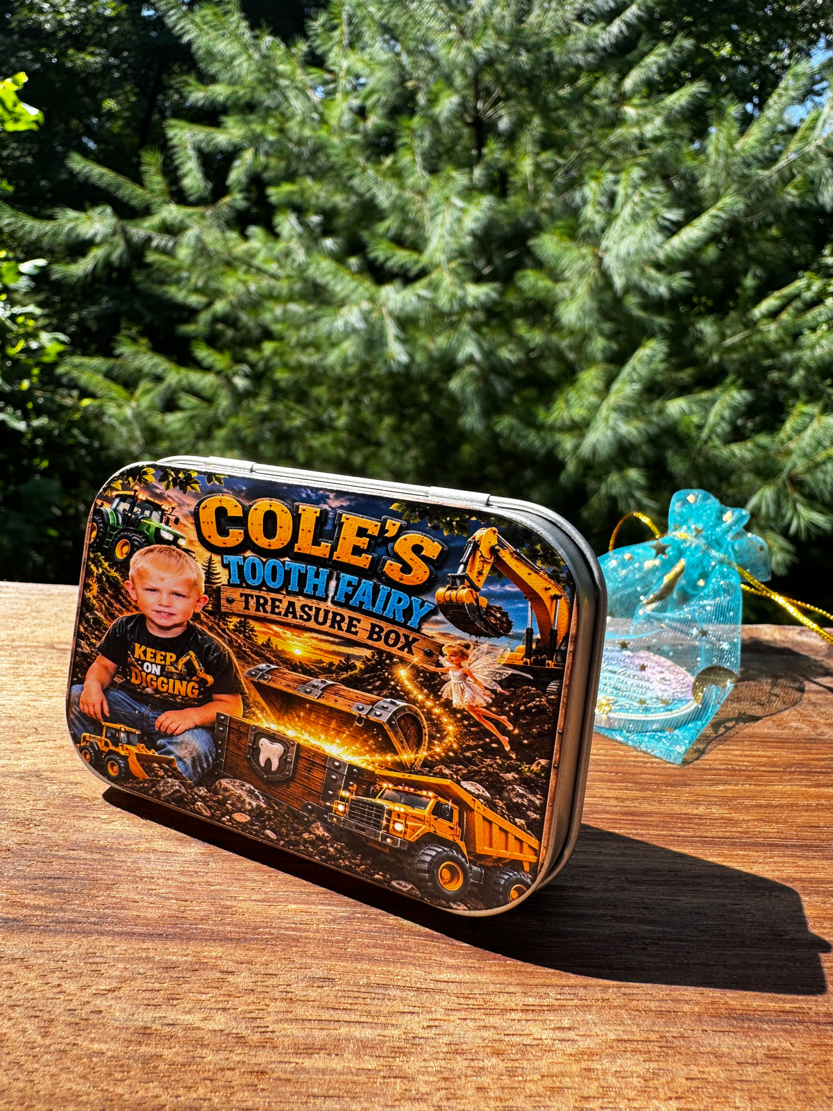 Personalized Tooth Fairy Treasure Box