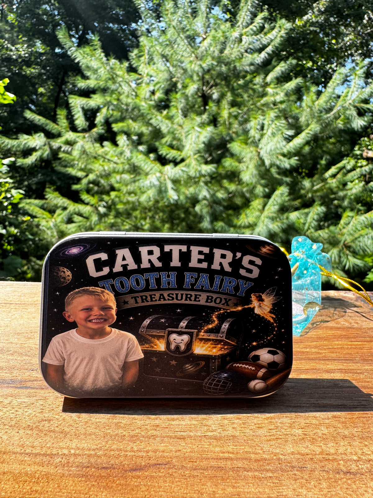 Personalized Tooth Fairy Treasure Box