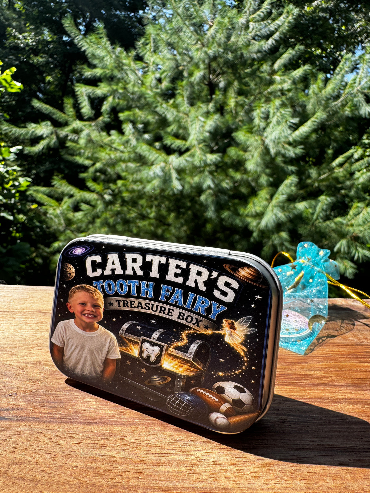 Personalized Tooth Fairy Treasure Box
