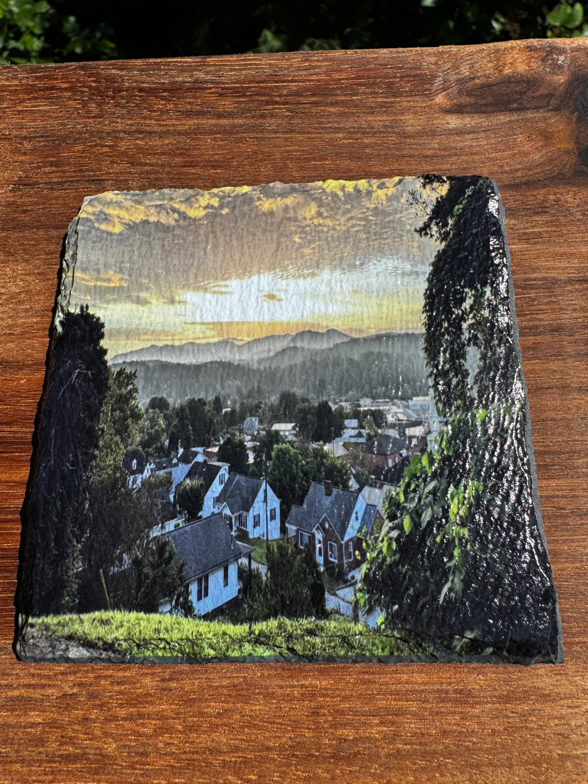 Custom Slate Coasters—Personalized Drink Coasters for Home and Winery Gifts