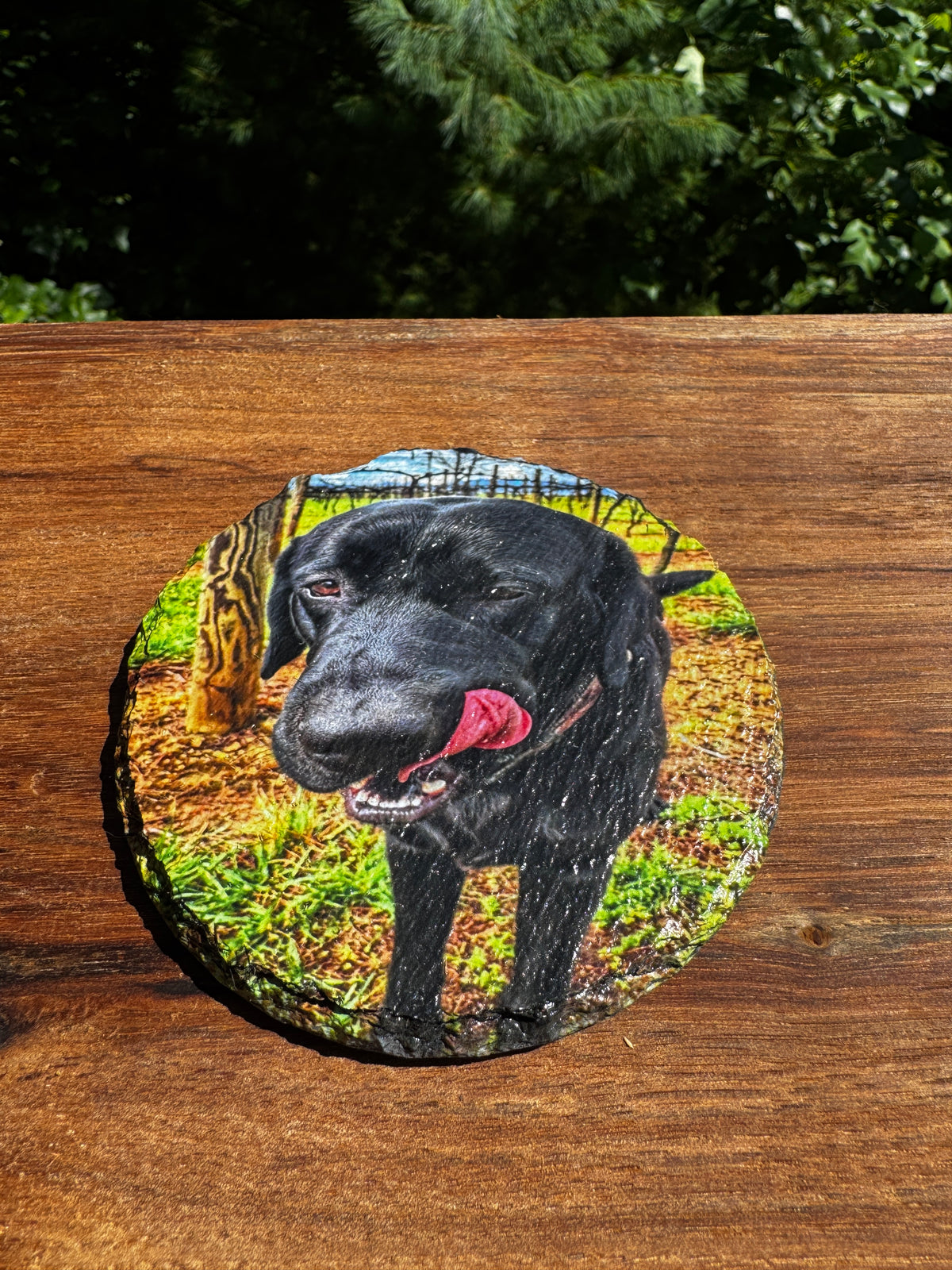 Custom Slate Coasters—Personalized Drink Coasters for Home and Winery Gifts