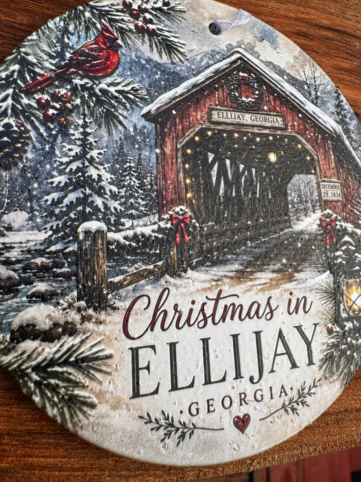Premium Baltic Birch Wood Ornament