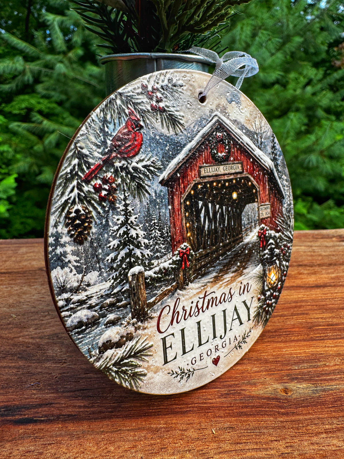 Premium Baltic Birch Wood Ornament