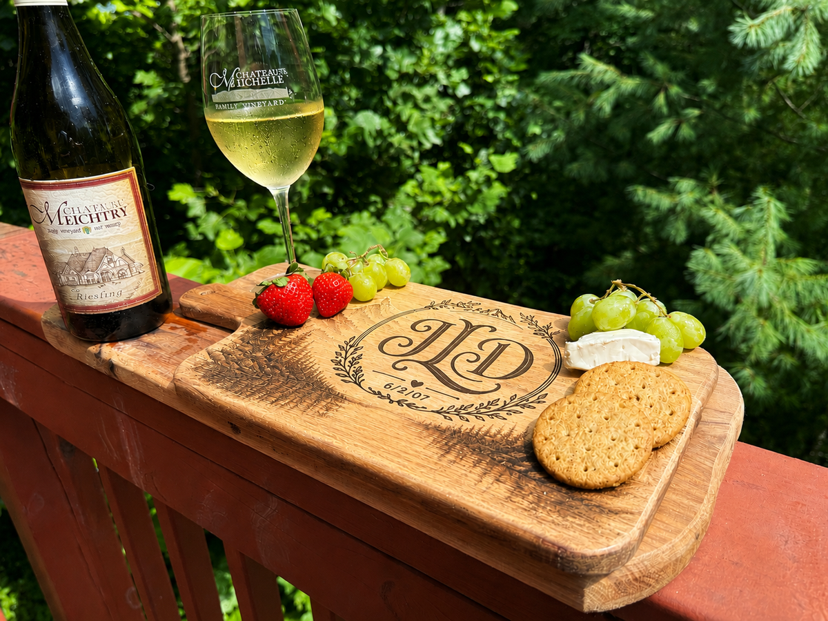 Personalized Acacia Charcuterie Serving Board